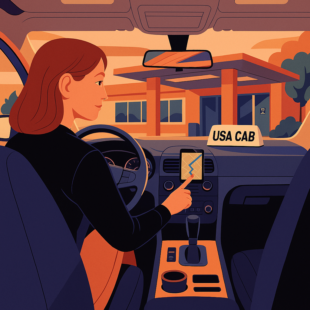 USA Cab Findlay Ohio Driver